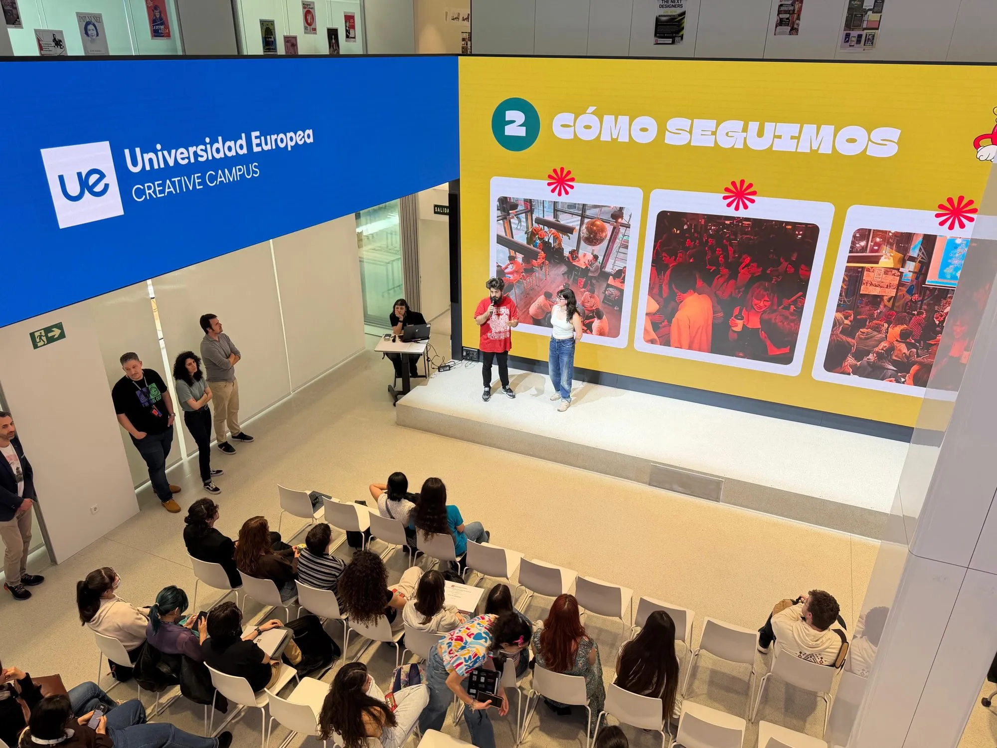 Charla de ToonMates en el campus creativo de la Universidad Europea